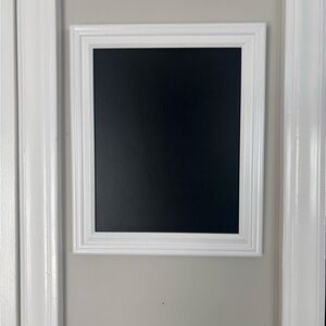 White Framed Chalkboard Kitchen Menu Chalkboards 8x10